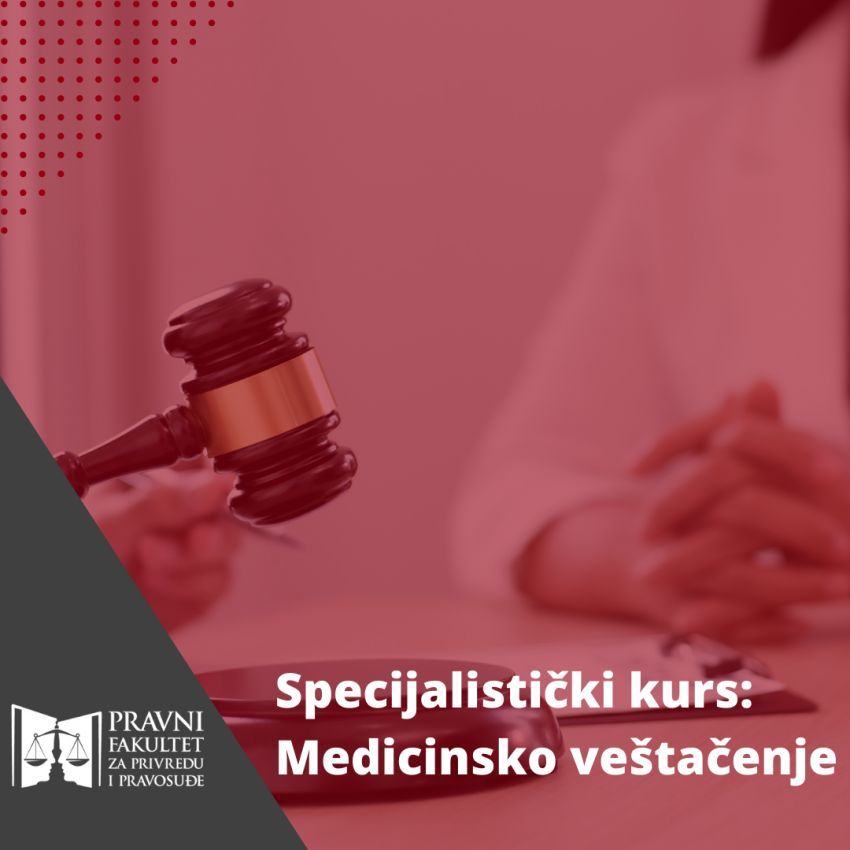 Specijalistički kurs: Medicinsko veštačenje