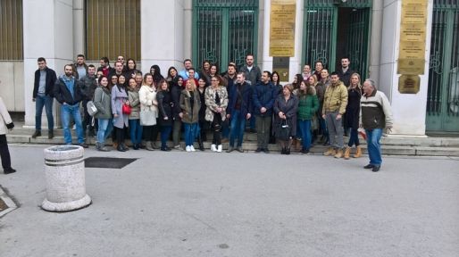 Poseta studenata Pravnog fakulteta za privredu i pravosuđe Poreskoj upravi Filijala 1, u Novom Sadu
