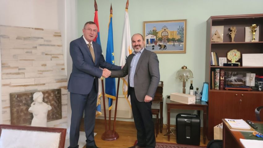 Početak saradnje sa Ambasadom Republike Kipar