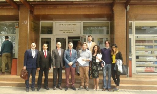 Predstavnici Pravnog fakukteta za privredu i pravosuđe učestvovali na naučnom skup Zapadnog Univerziteta u Temišvaru