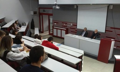 Miroslav Alimpić, v.f. predsednika Višeg suda u Šapcu, održao tribinu na Pravnom fakultetu