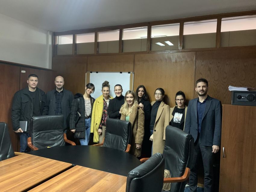 Drugi ciklus studentske prakse u Višem sudu u Novom Sadu i Višem javnom tužilaštvu u Novom Sadu